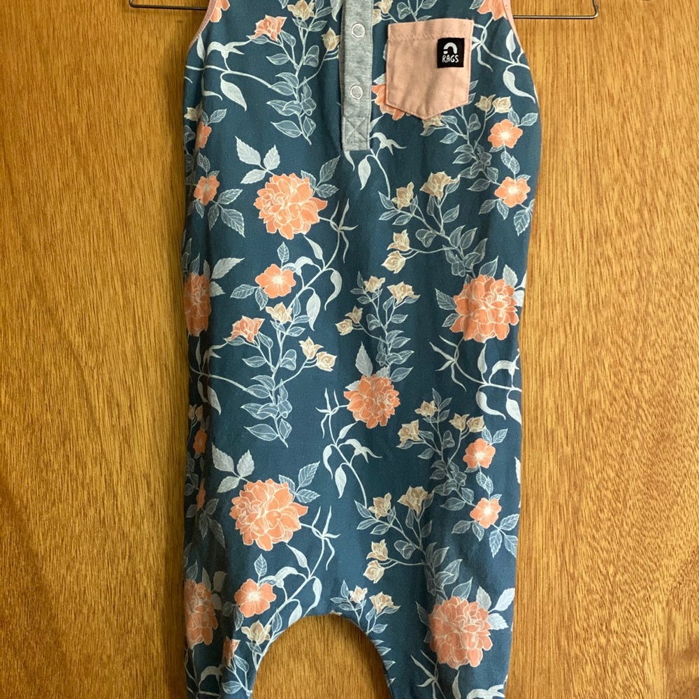 Rags to Raches onsie, size 2t